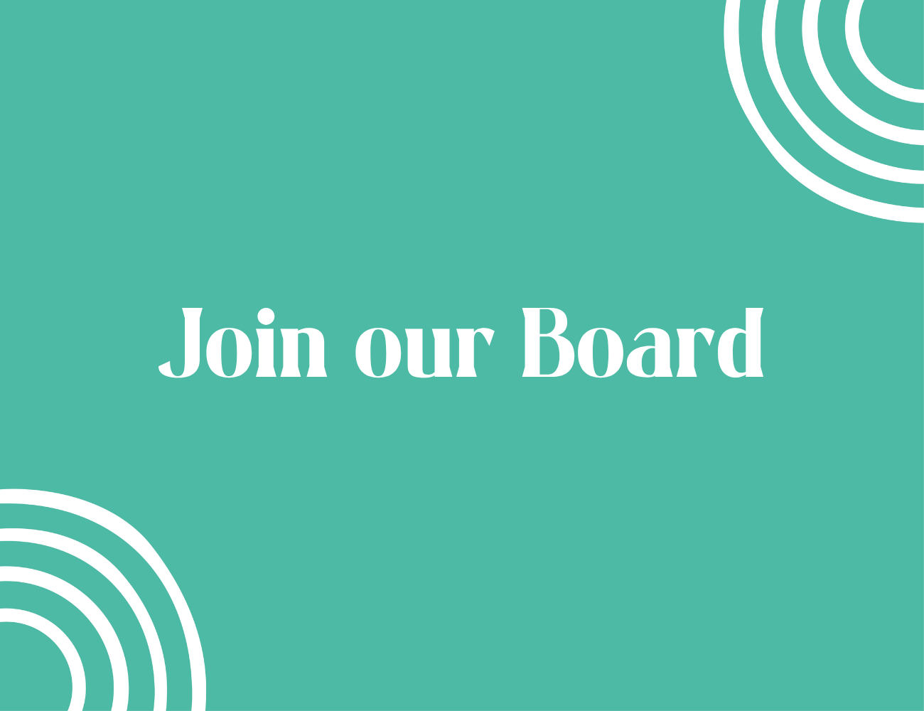 Join Our Board