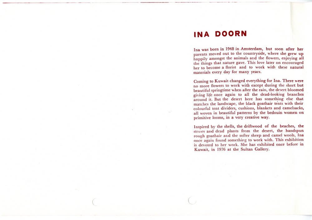 INA DOORN, 1978