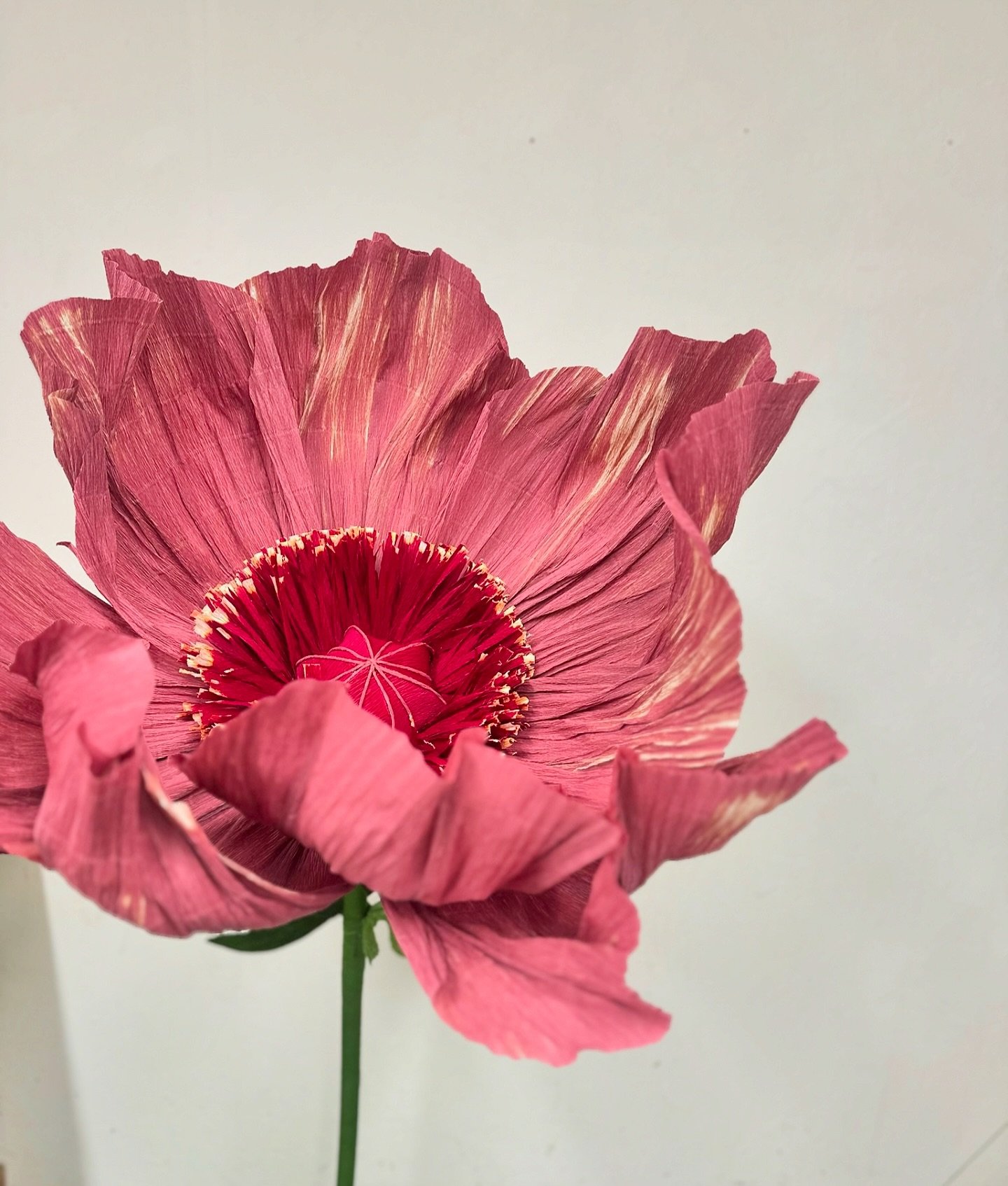 Next up is the dusky pink and burgundy poppy &hearts;️
.
.
#eventplanning #eventdesign #eventdecor #eventdecoration #eventflowers #flowerstohire #flowerstorent #rentableflowers #paperflowers #paperflorist #weddingdisplay #weddingdecor #weddinginspira