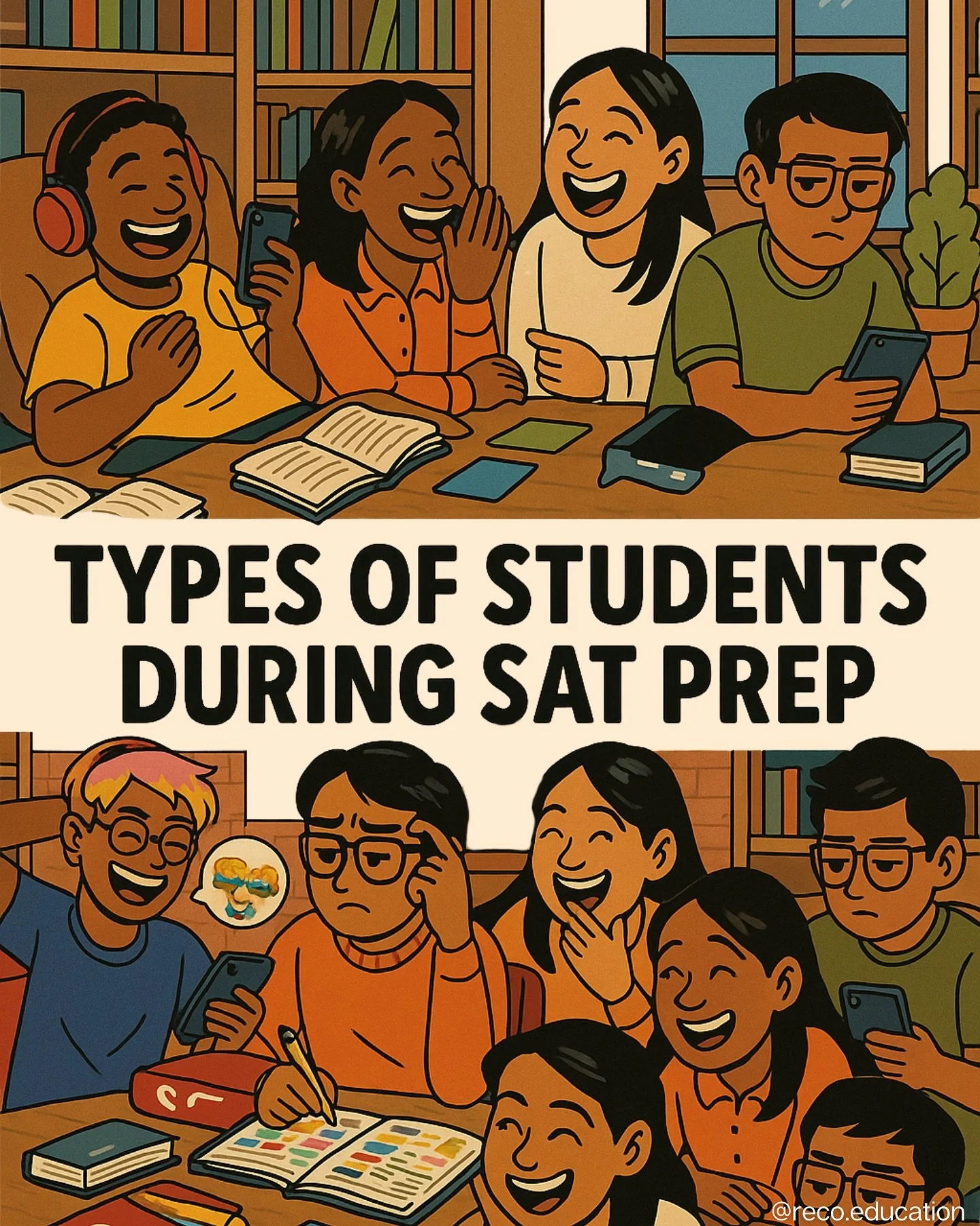 Tag your study buddy and tell us which one are you?

#SATPrep #StudentLife #HighSchoolLife #StudyStruggles #SAT2025 #ExamSeason #StudyMotivation #AcademicHumor #RelatableStudent #CollegeBound #StudyMemes #StudentProblems #SATJourney #PrepLife #StudyW