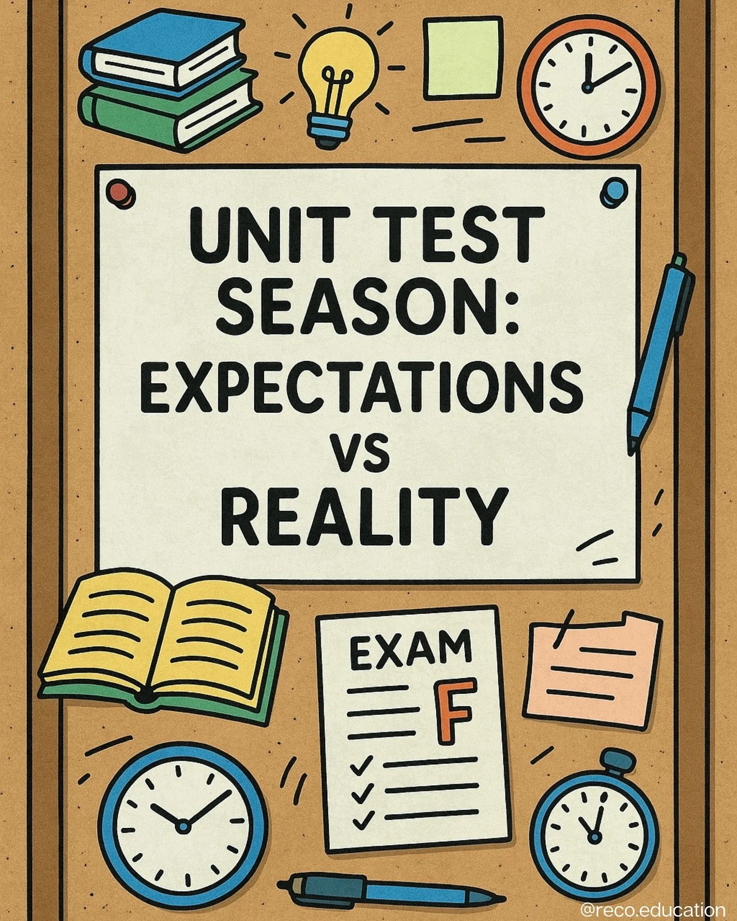Unit test season = the ultimate reality check 🤯📚
We all start with study timetables but end up cramming at 11 PM and sweating over skipped chapters.

Which slide feels the most you right now?

#UnitTestSeason #ExpectationsVsReality #StudentLife #Ex
