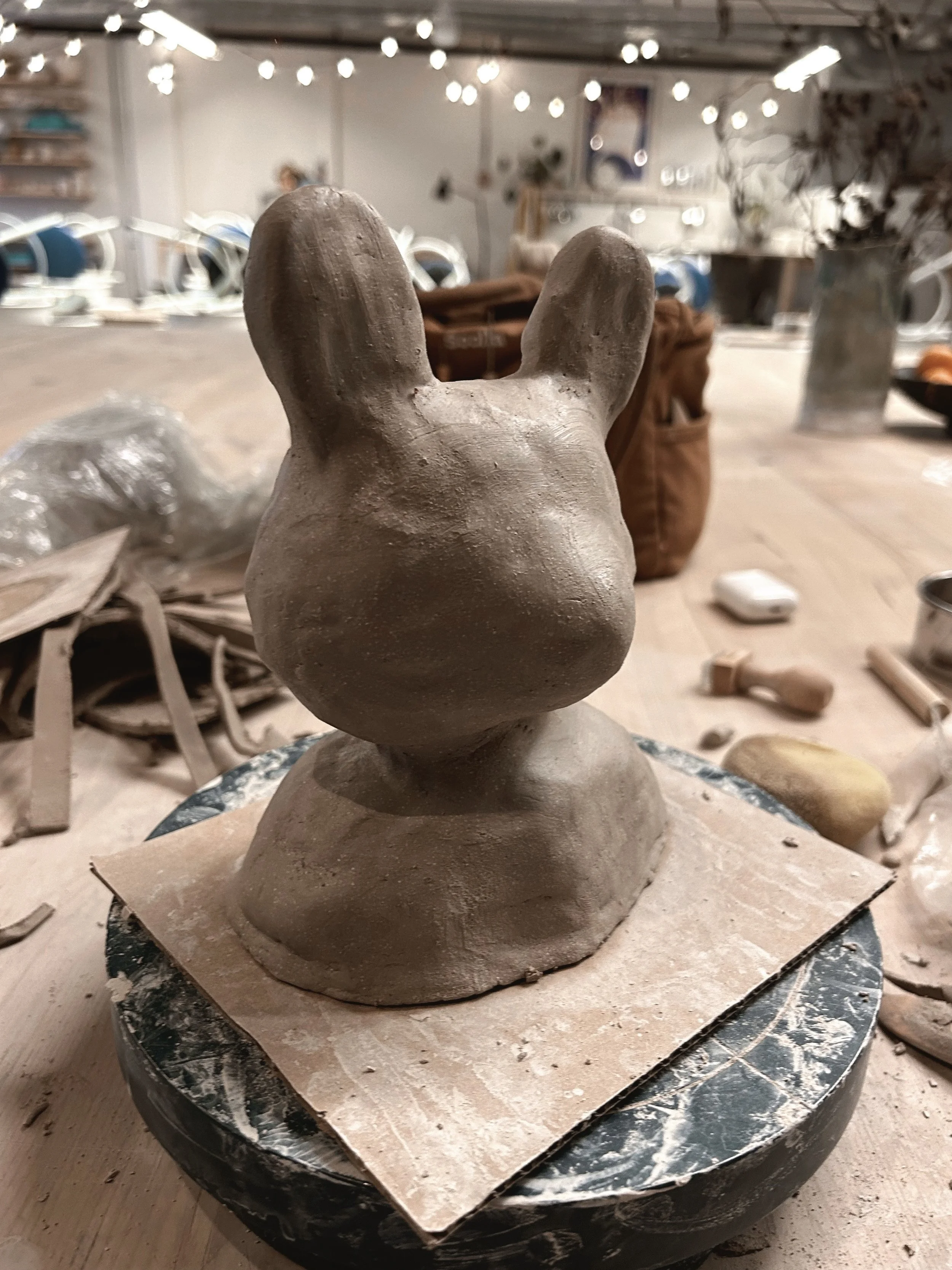 Testing out tiny sculptures