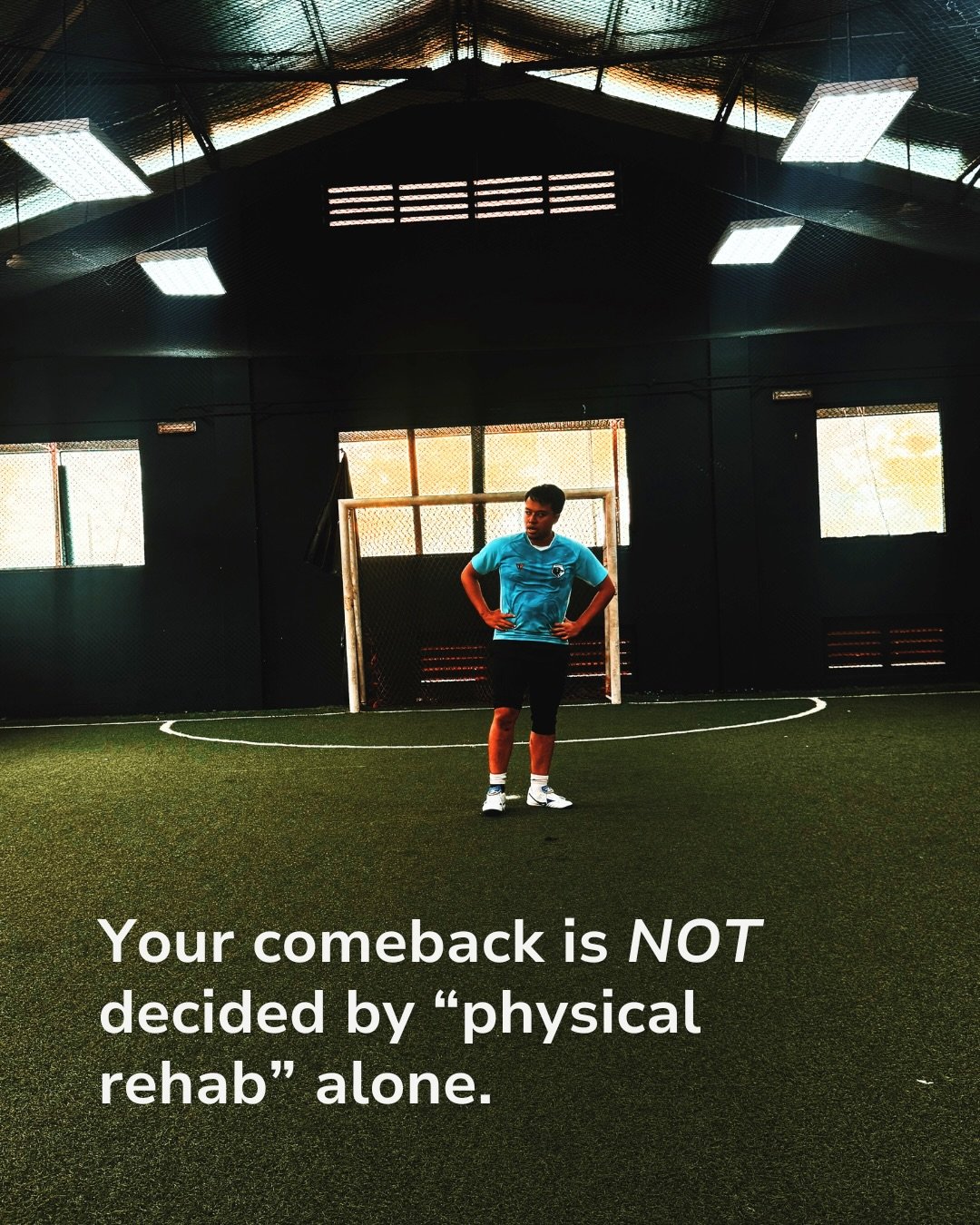 Lock in now👊🏽
Own your rehab.
Make every session count.

Let&rsquo;s make 2026 the year you get back to what you love doing😌