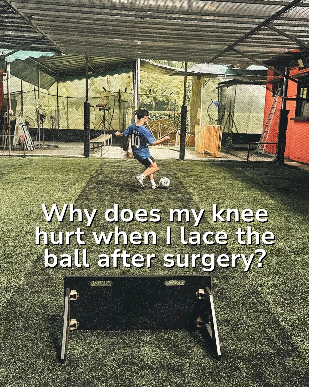 Rehab is not just about getting stronger.

It is about rebuilding your ability to run, cut, shoot and trust your knee again🙌🏽

We, at ARKO, work with footballers from the early stages of recovery all the way back to the pitch, playing with teammate