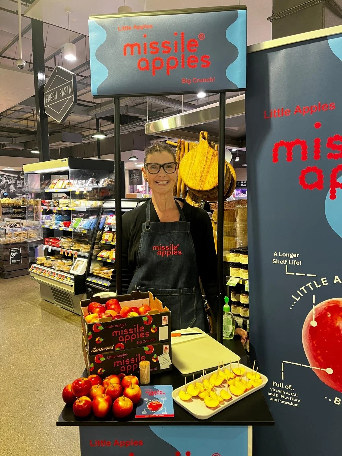 Who knew such a little apple could make such a big impact? 🍎

We&rsquo;ve been having an absolute ball taking Missile&trade; Apples on the road across Victoria, sharing these sweet, crunchy little favourites with shoppers along the way. @missileappl