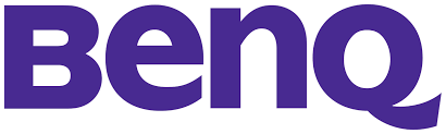 Part of a logo reading 'Benq' in purple text on a white background.