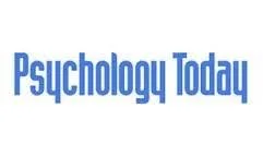 Psychology Today logo. The words Psychology Today are blue on a white background.