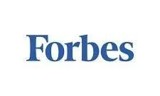 Forbes logo in blue