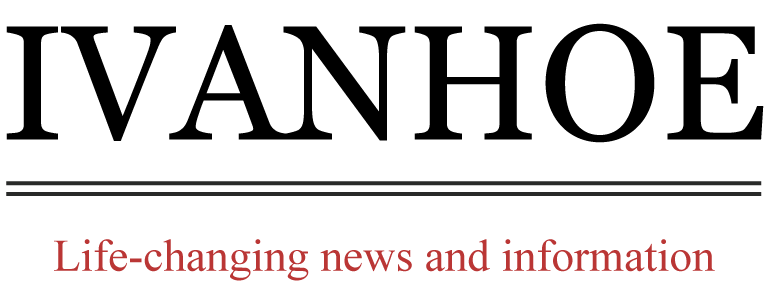 Ivanhoe logo with the tagline Life-changing news and information