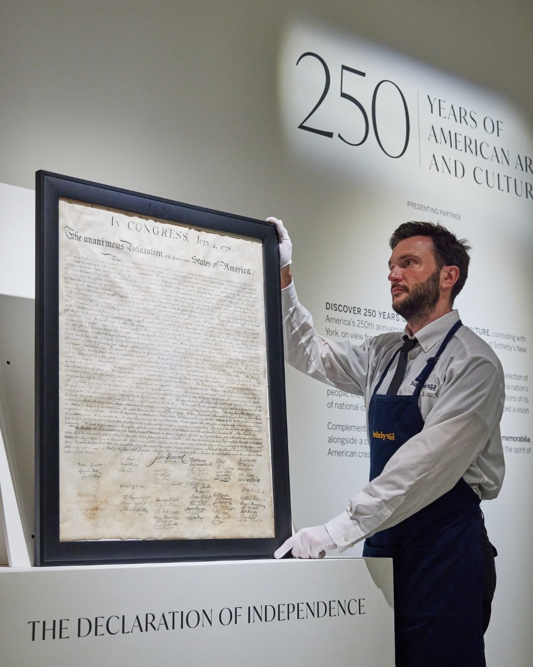 Sotheby’s Marks 250 Years of American History with American Views: People & Places