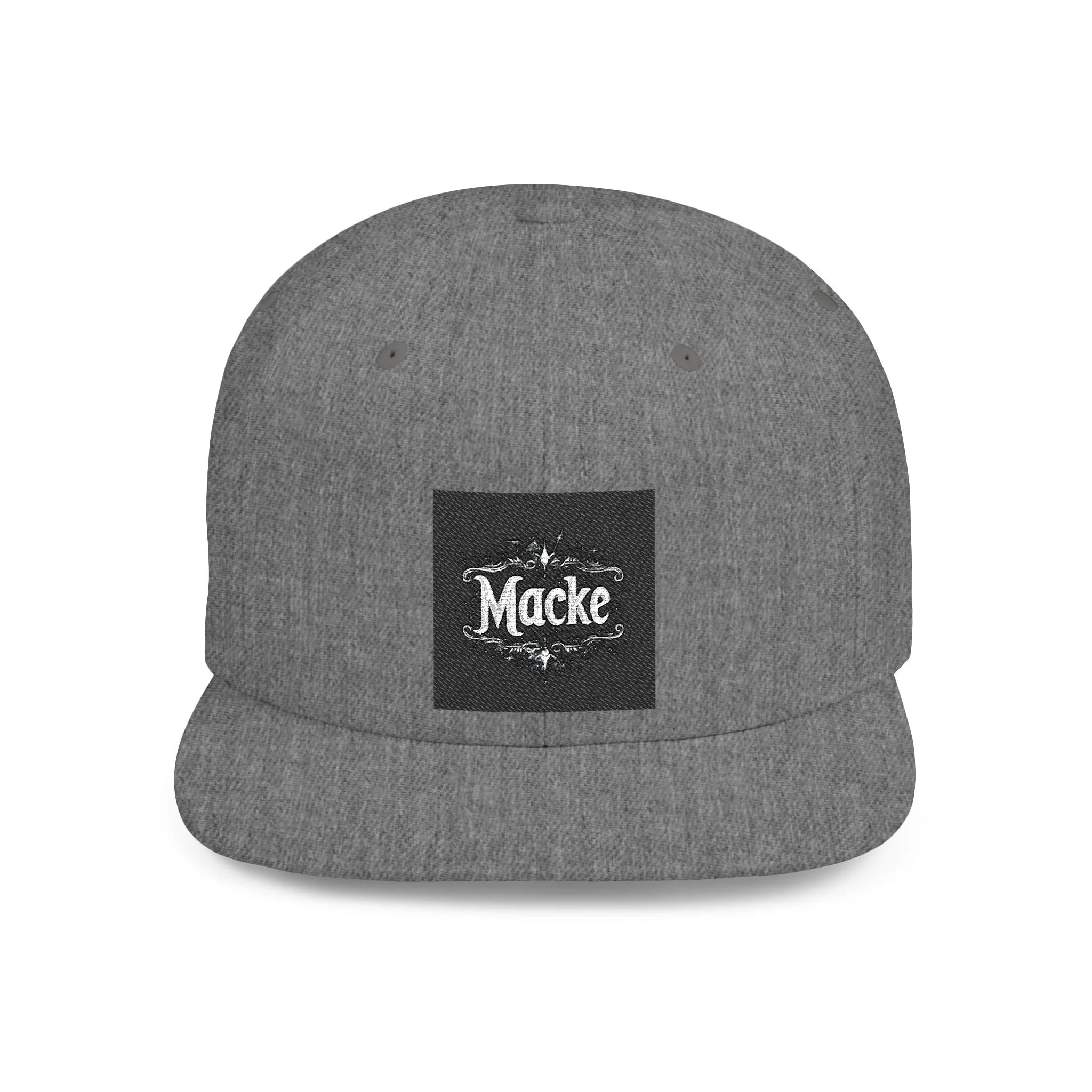 Macke Custom Flat Bill Snapback