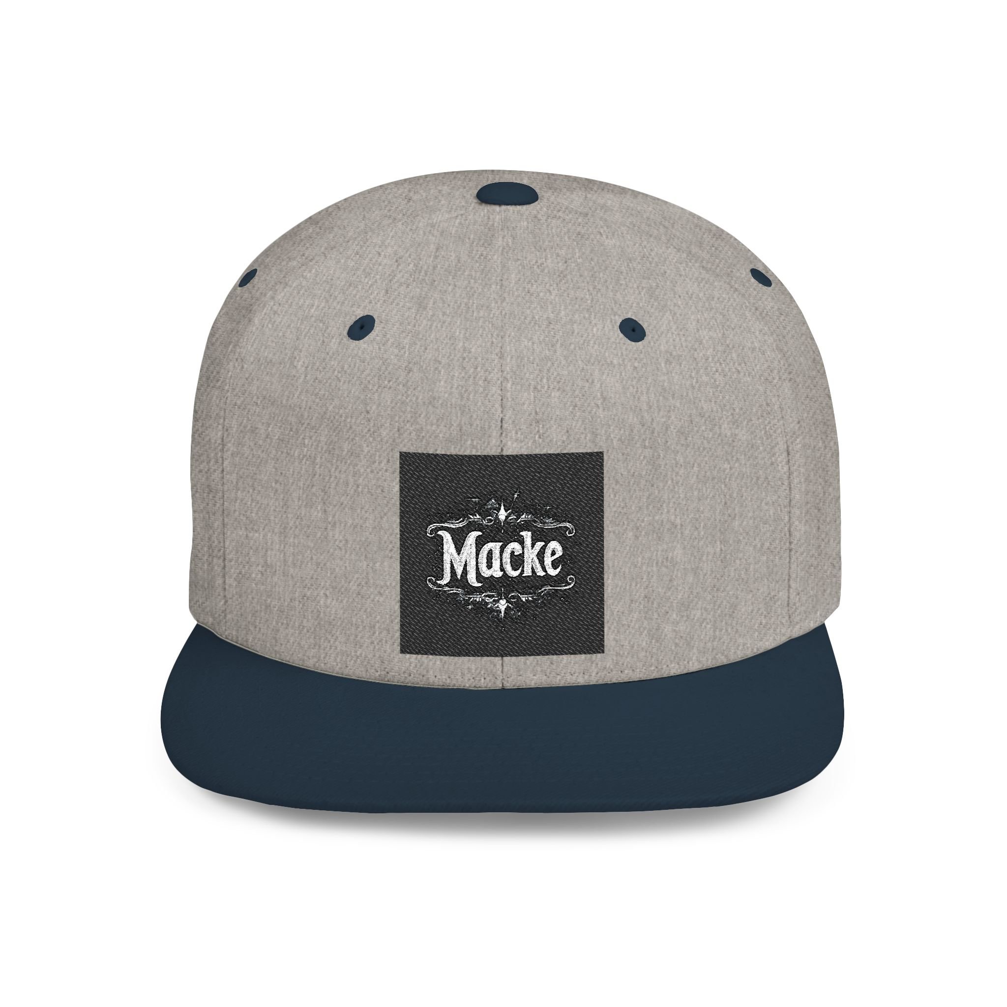 Macke Custom Flat Bill Snapback