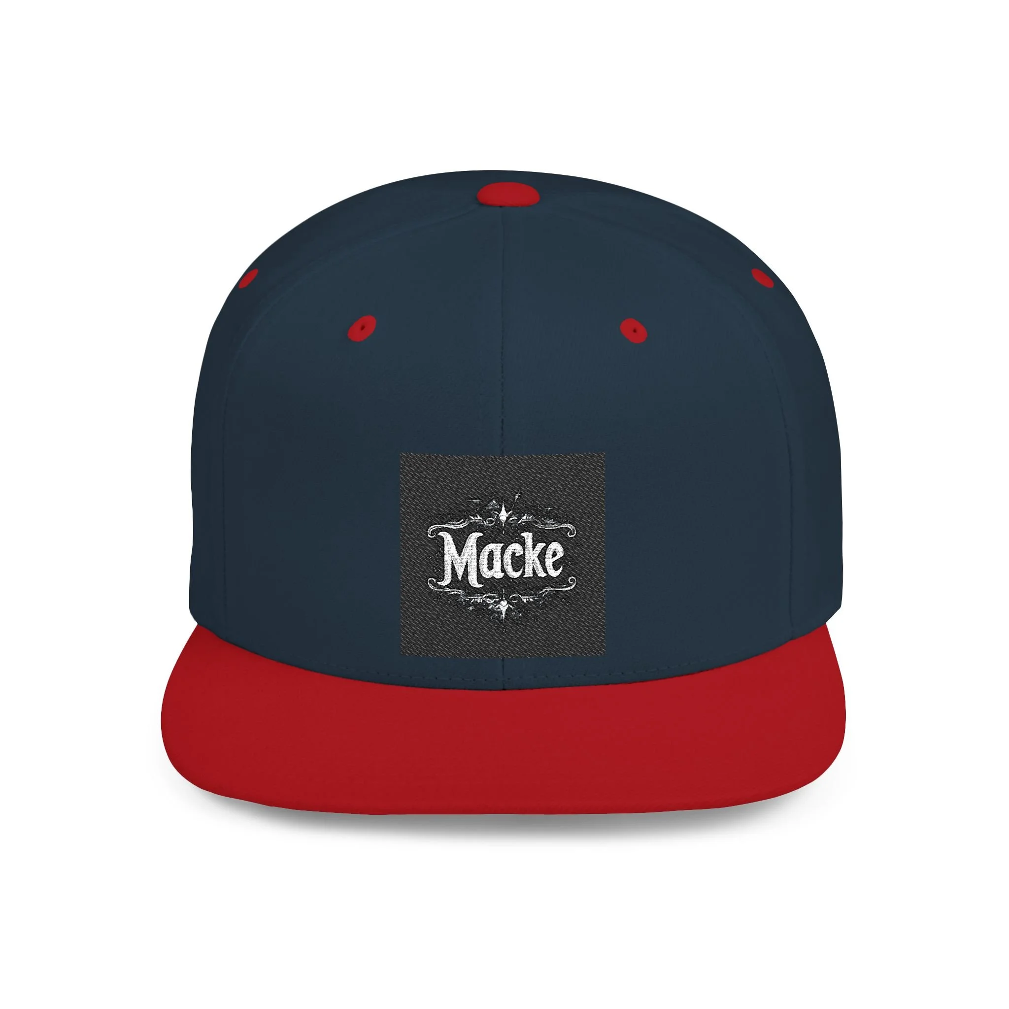 Macke Custom Flat Bill Snapback