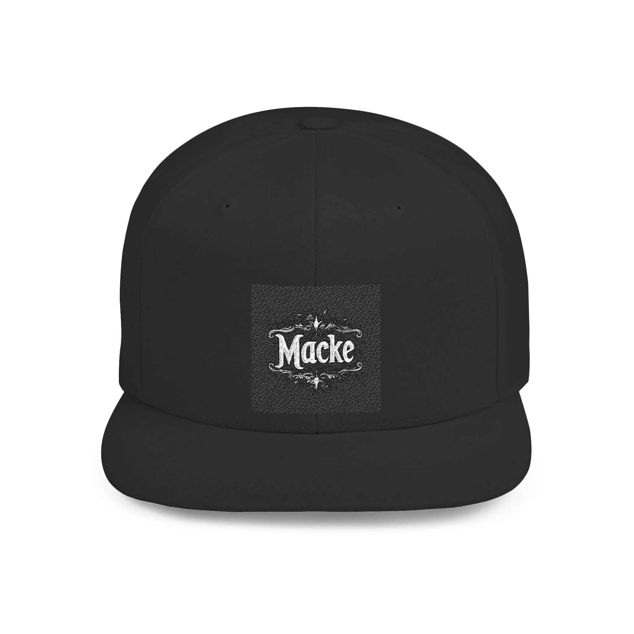 Macke Custom Flat Bill Snapback