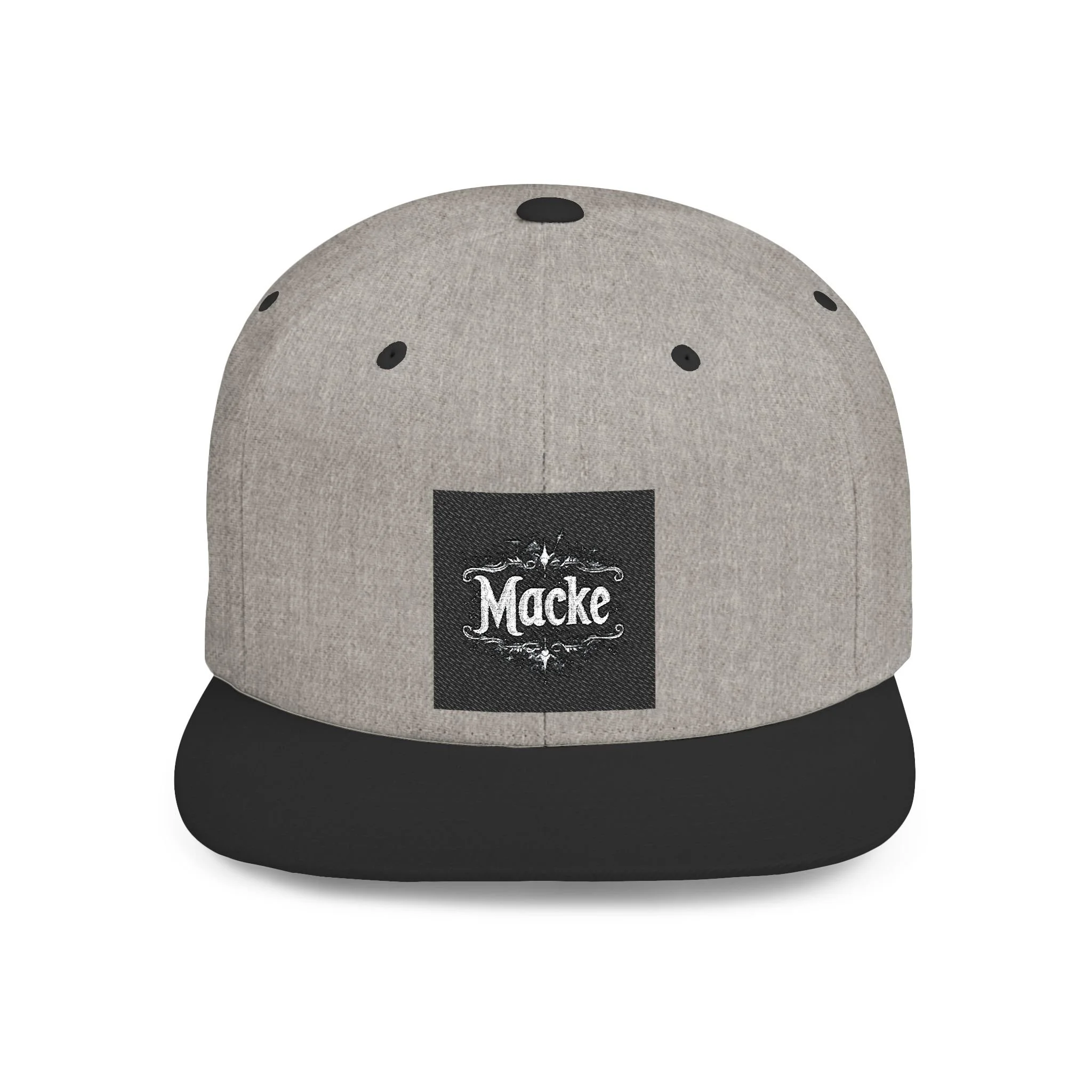 Macke Custom Flat Bill Snapback