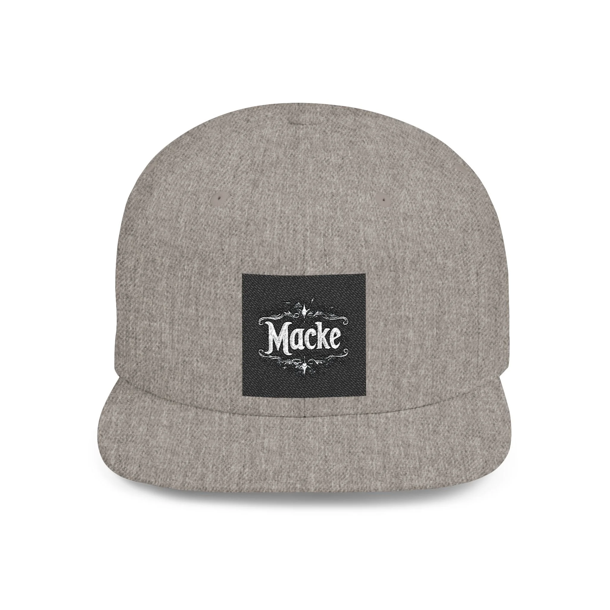 Macke Custom Flat Bill Snapback