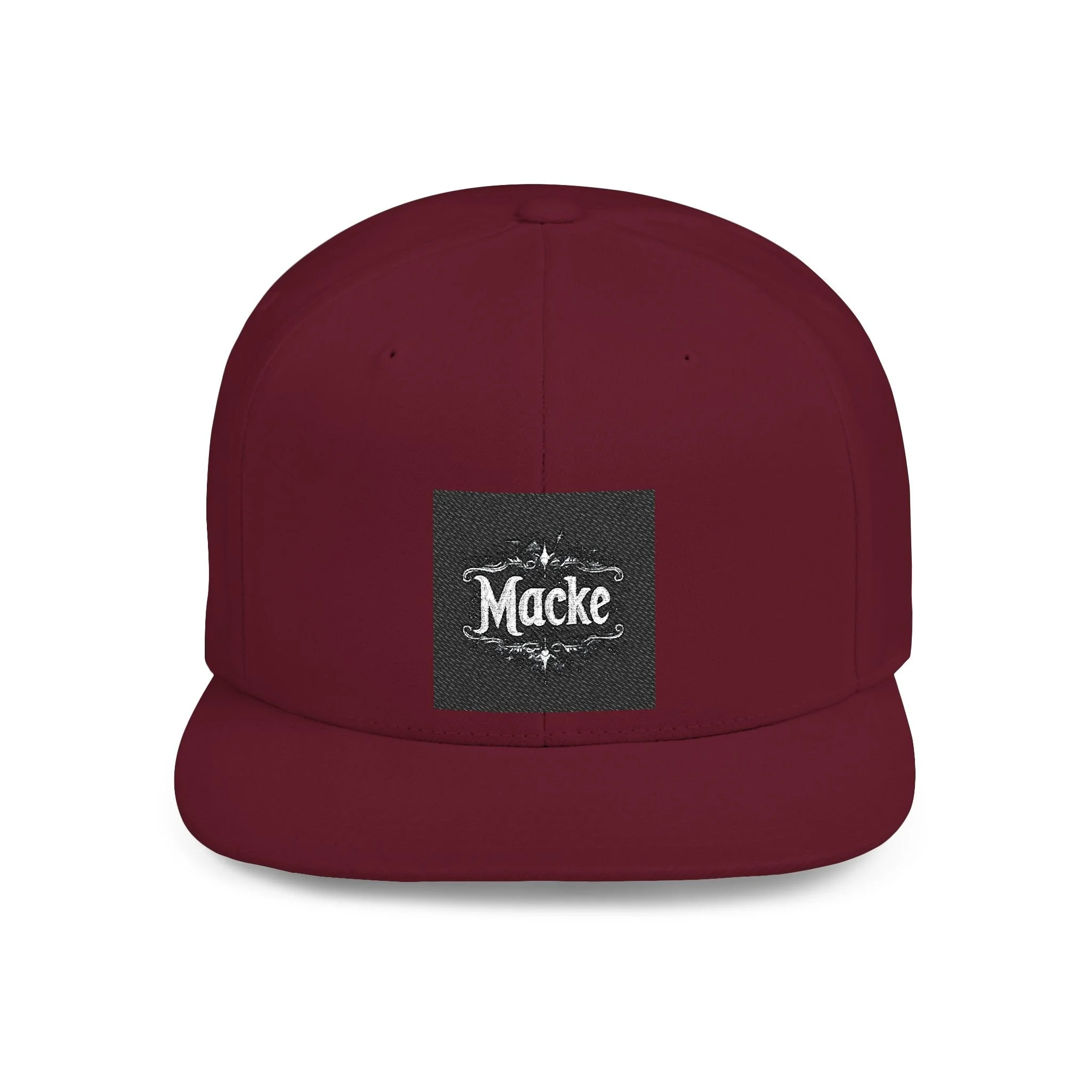 Macke Custom Flat Bill Snapback