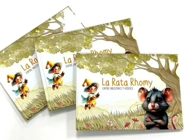 Libro la Rata Rhomy. Entre héroes y abusones, SIN Fichas de actividades educativas y terapéuticas