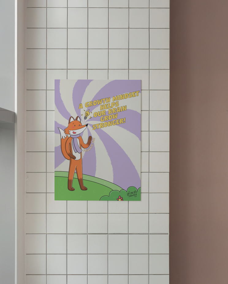 Growth Mindset Gang A2 Posters