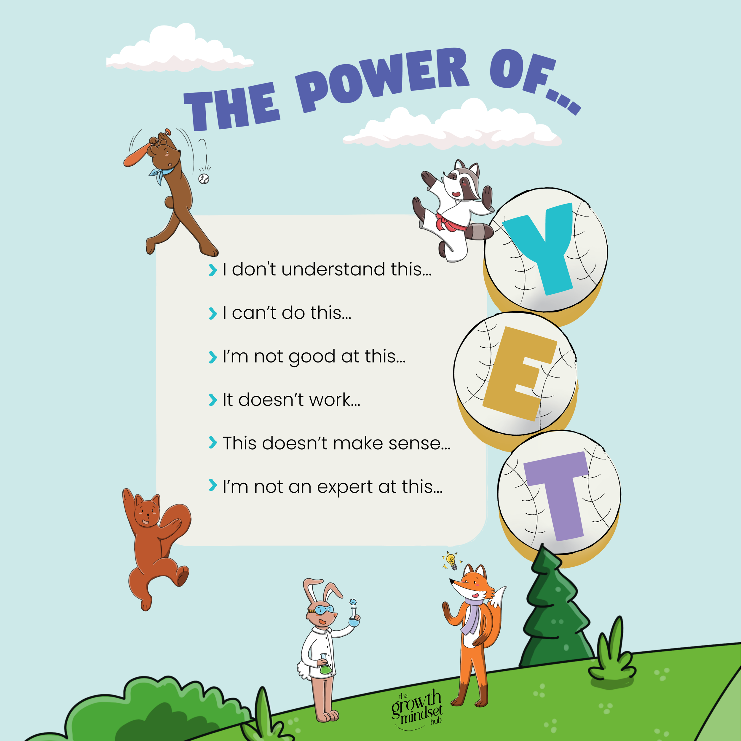 FREE POSTER! The Power of YET!