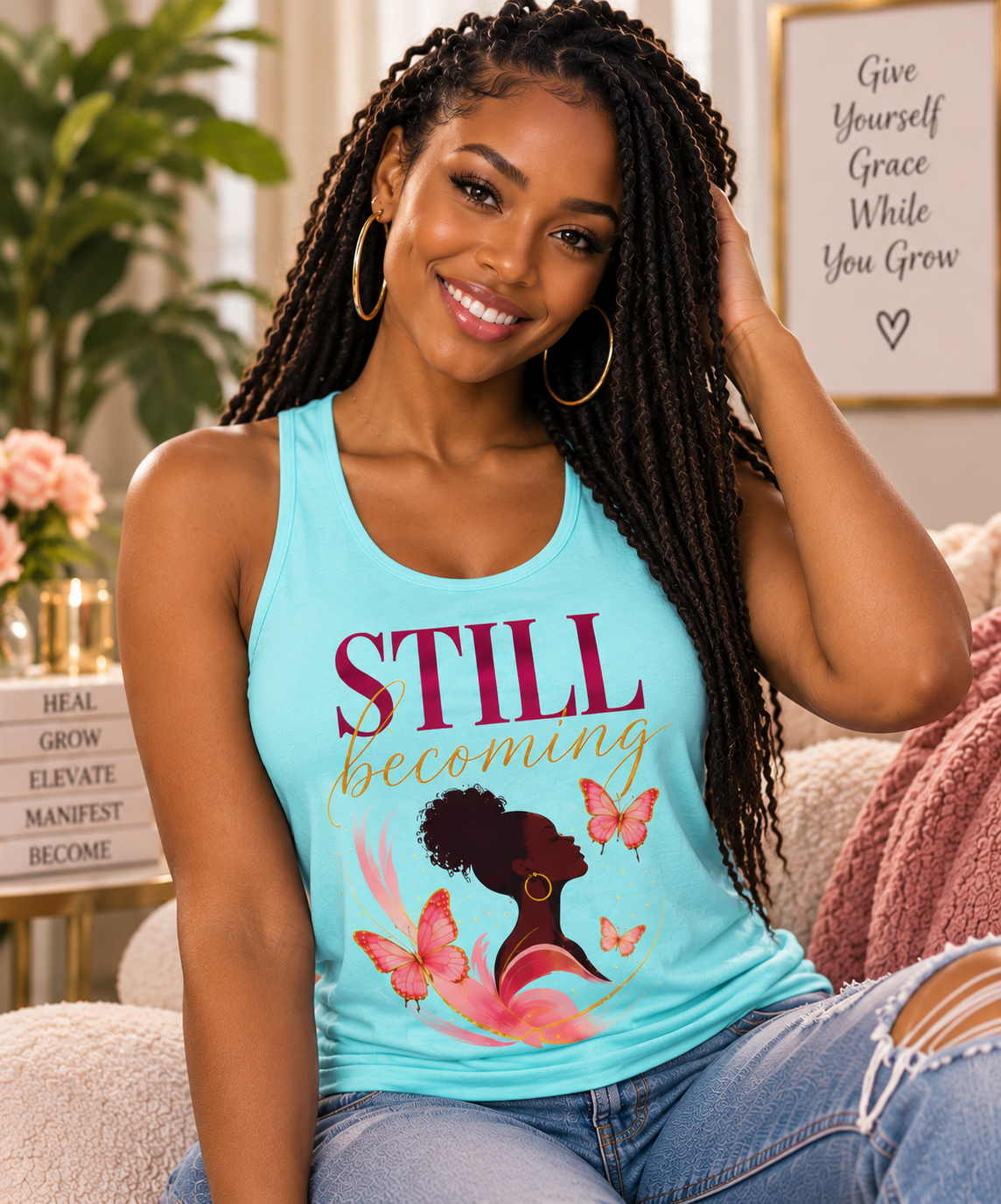 Still Becoming Tank Tee