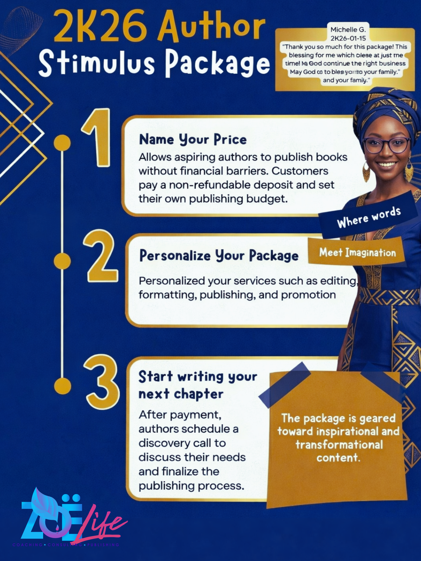 Name Your Price  - 2026 Author Package