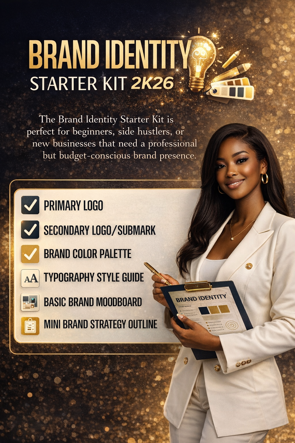 🎯 Brand Identity Starter Kit 2K26