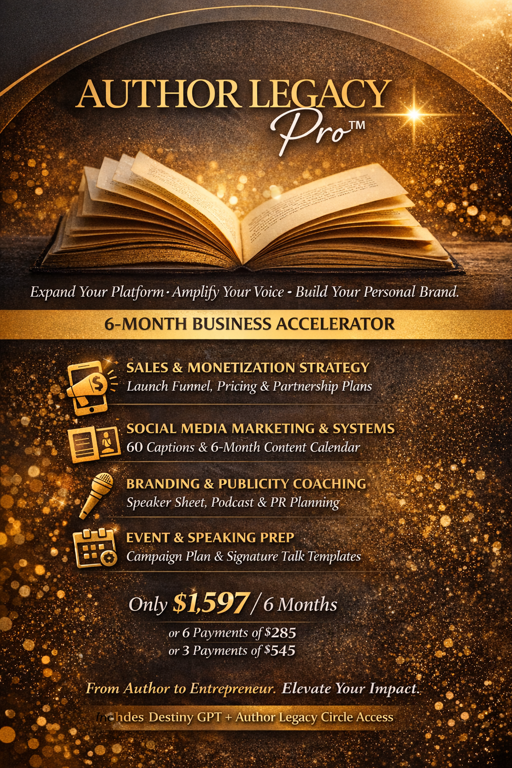 🏆 Author Legacy Pro™