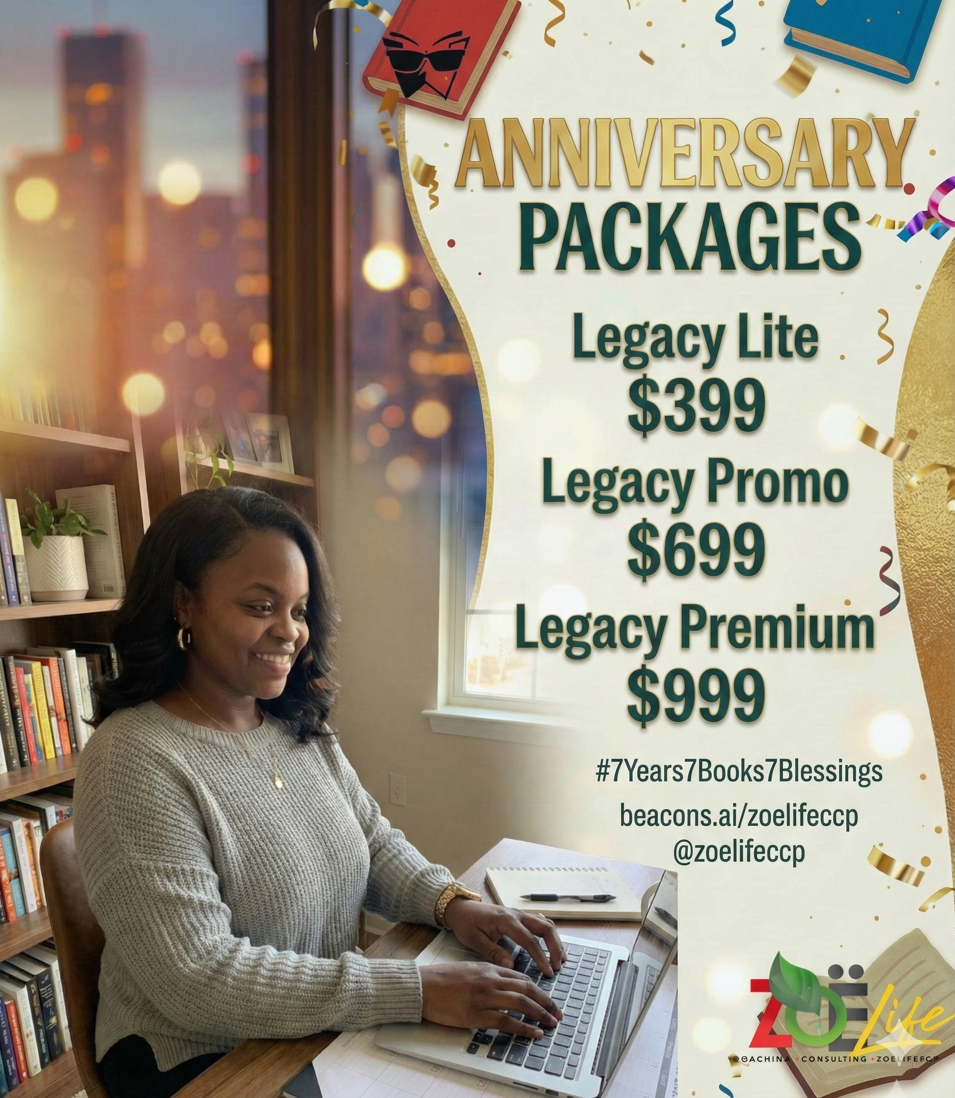 Anniversary Publishing Packages — Limited Release