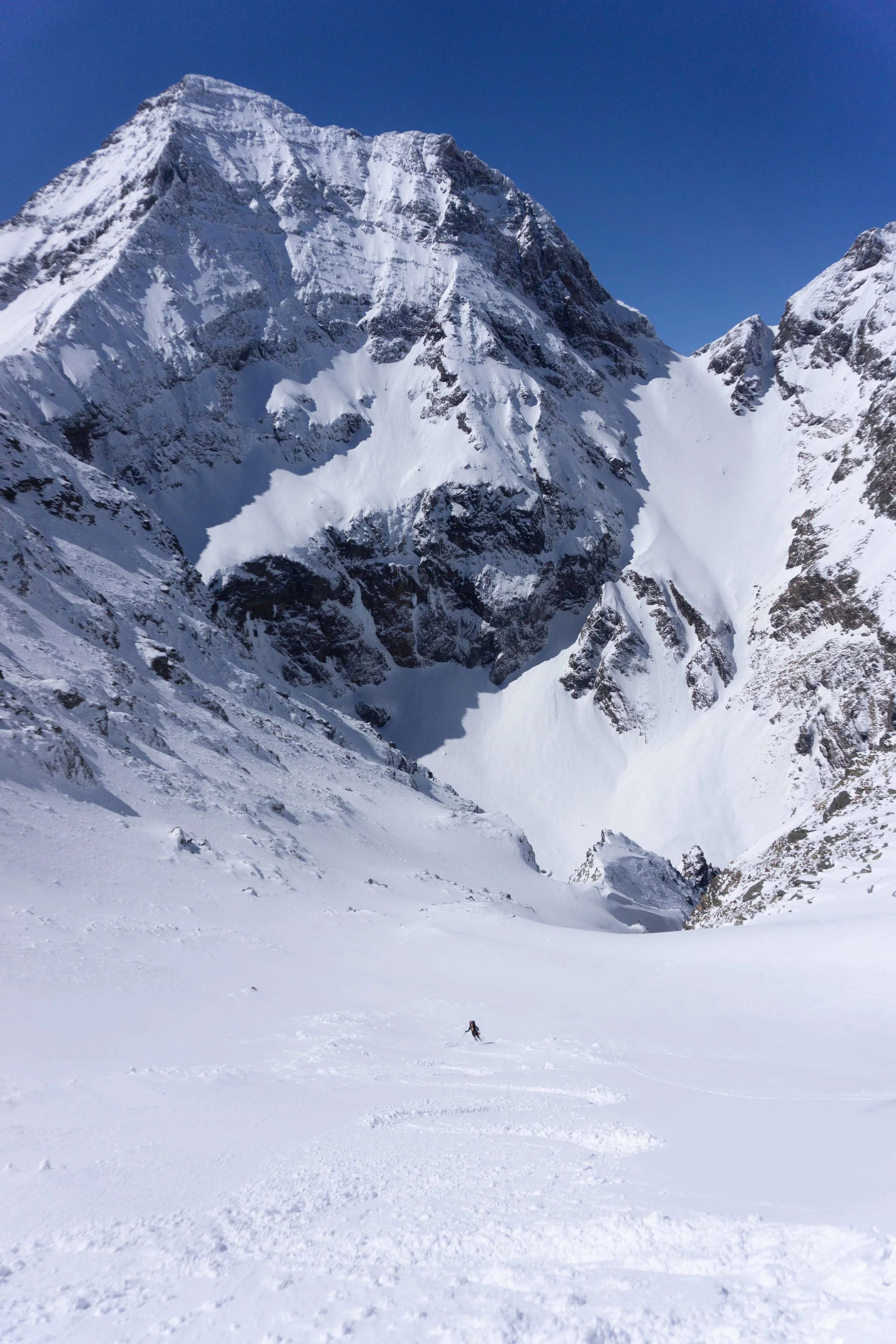 Skidurchquerung der Schladminger Tauern: Eine weiße Leinwand für unsere Spur