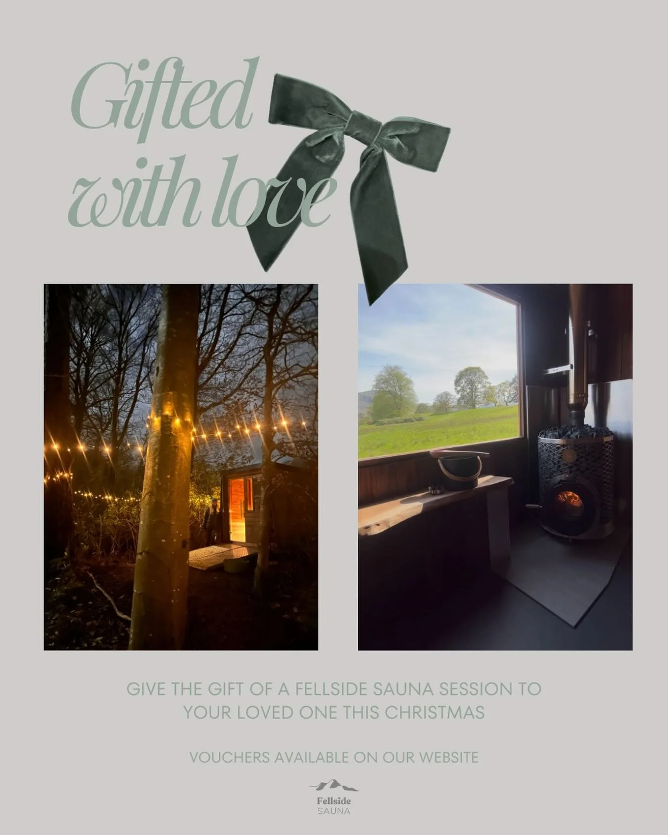 Christmas shopping made easier - gift your loved one an experience in nature 🤍

A warm hug they can redeem anytime within 6 months. Good news for you last-minute-Larry&rsquo;s ~ our vouchers are digital so you can purchase them anytime before the bi