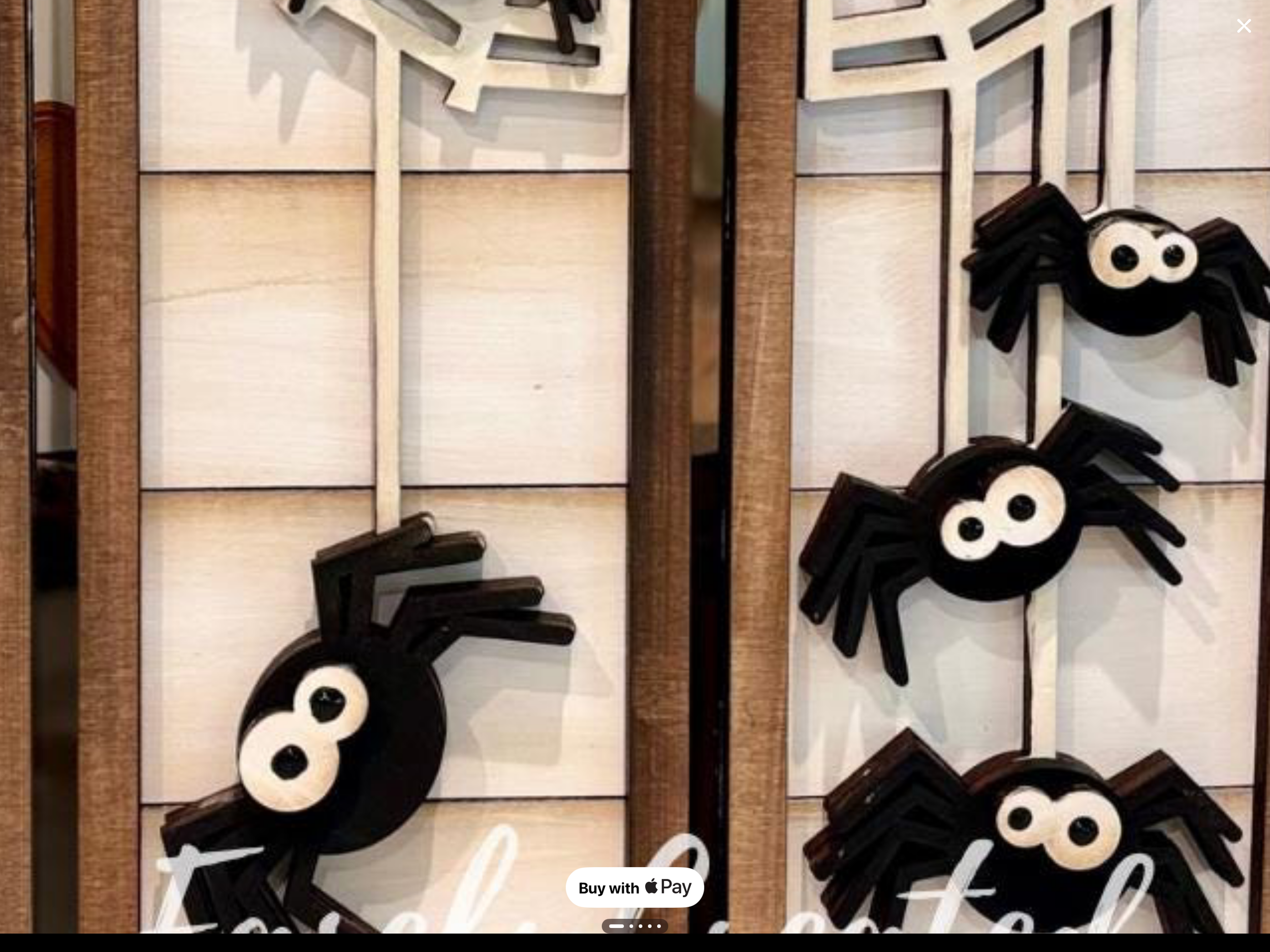 Shiplap Vertical Trio - Spiders