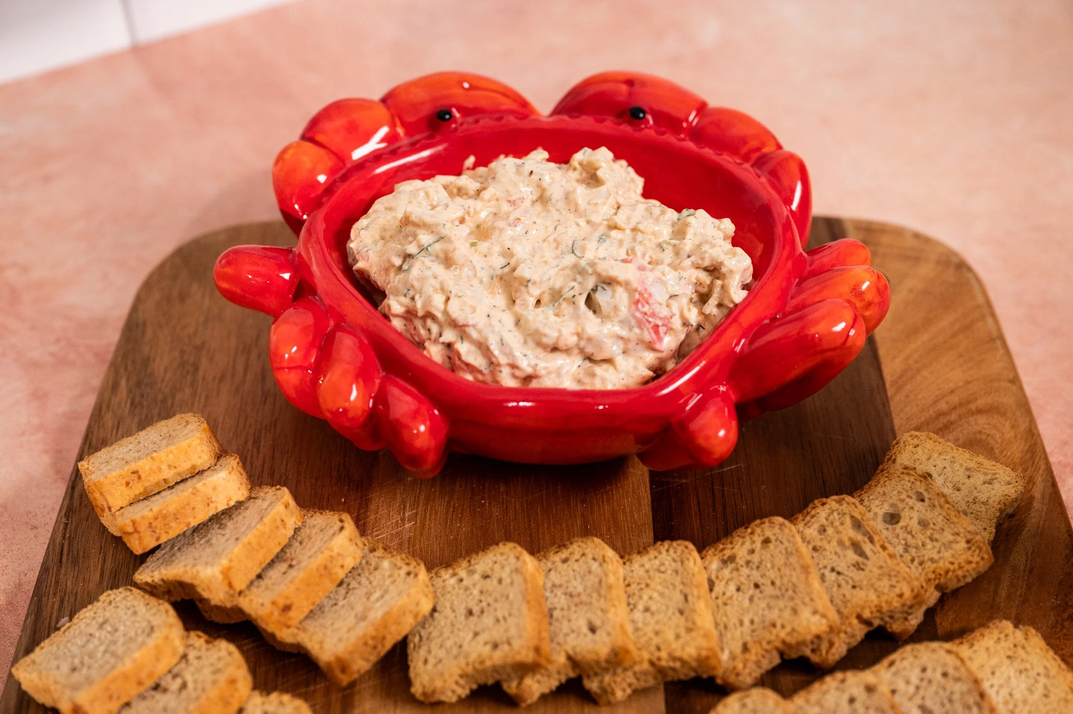 Smoked Salmon and Crab Dip