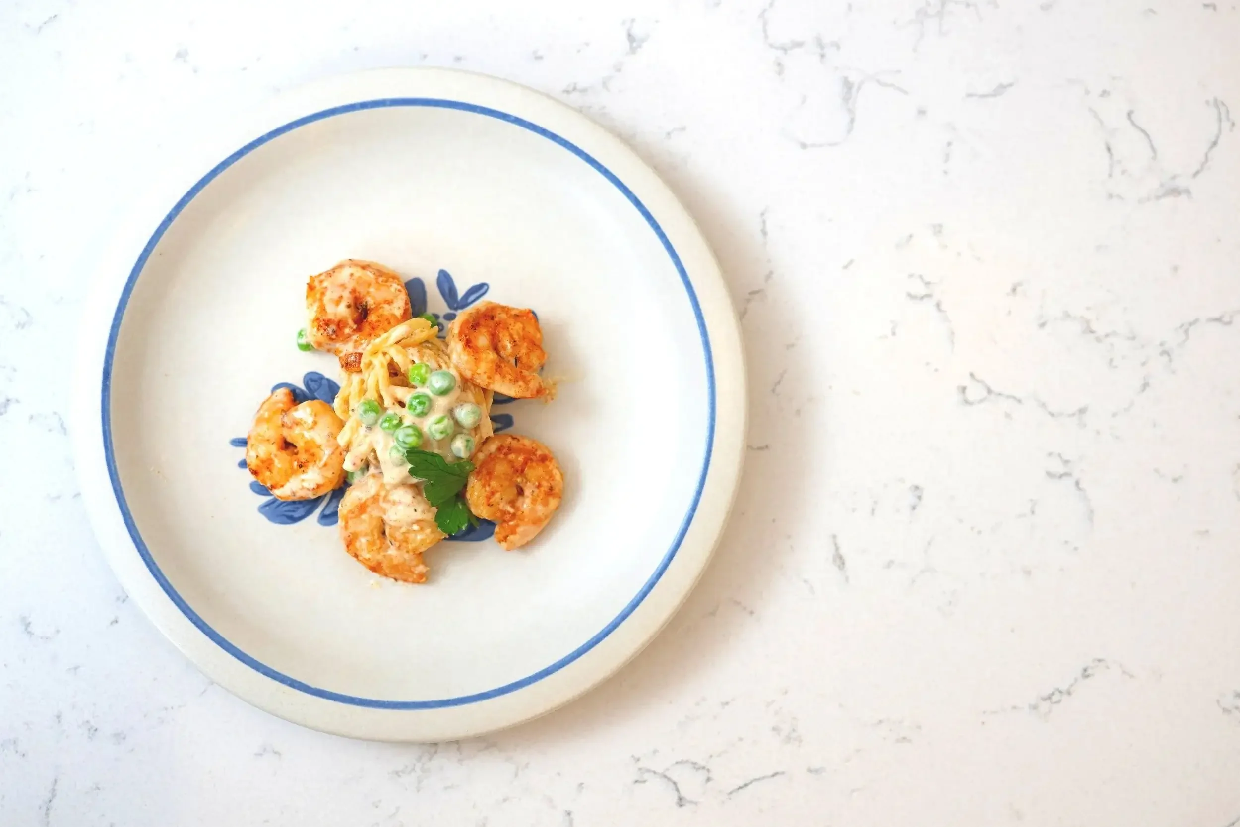 Cajun Shrimp Linguine Alfredo