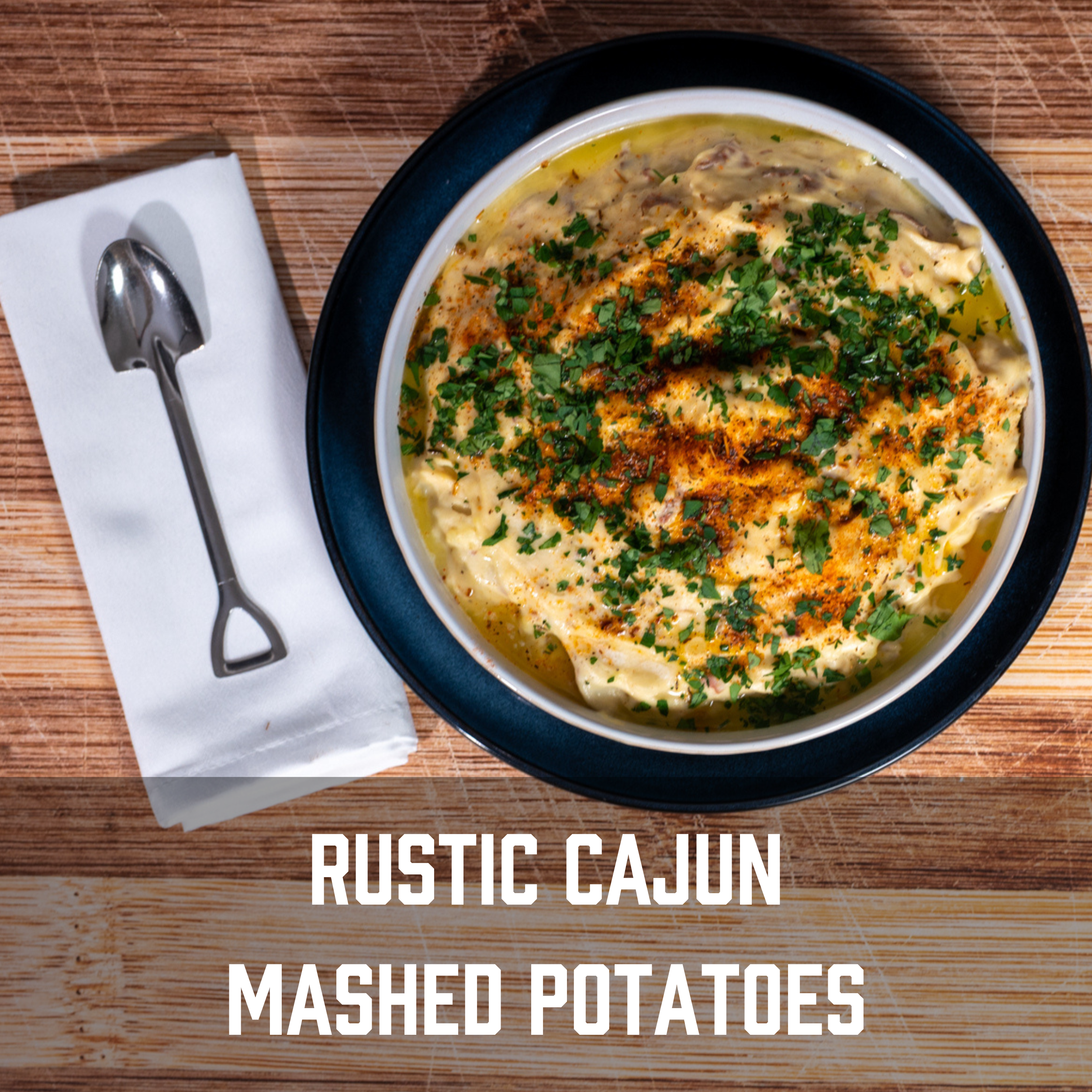 Rustic Cajun Mashed Potatoes