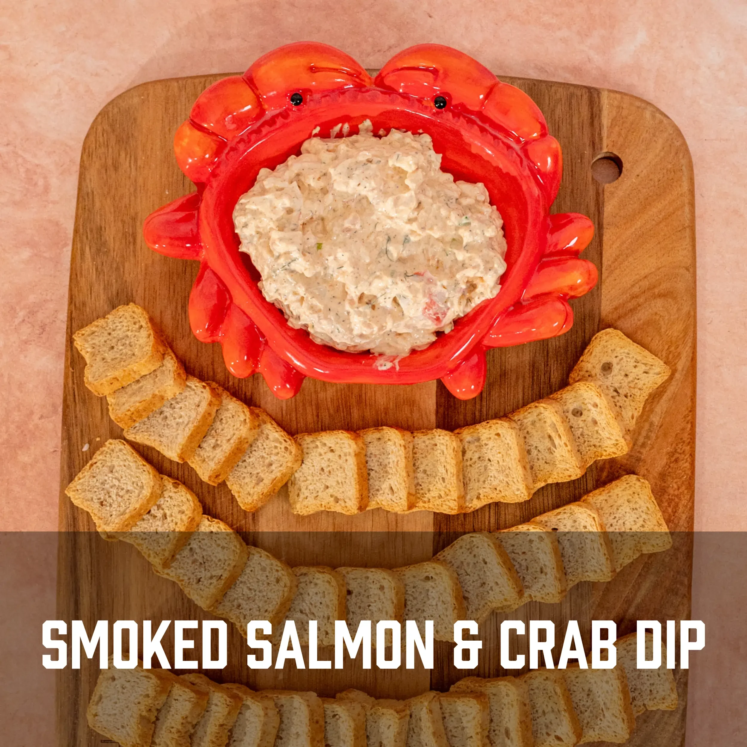 Smoked Salmon and Crab Dip
