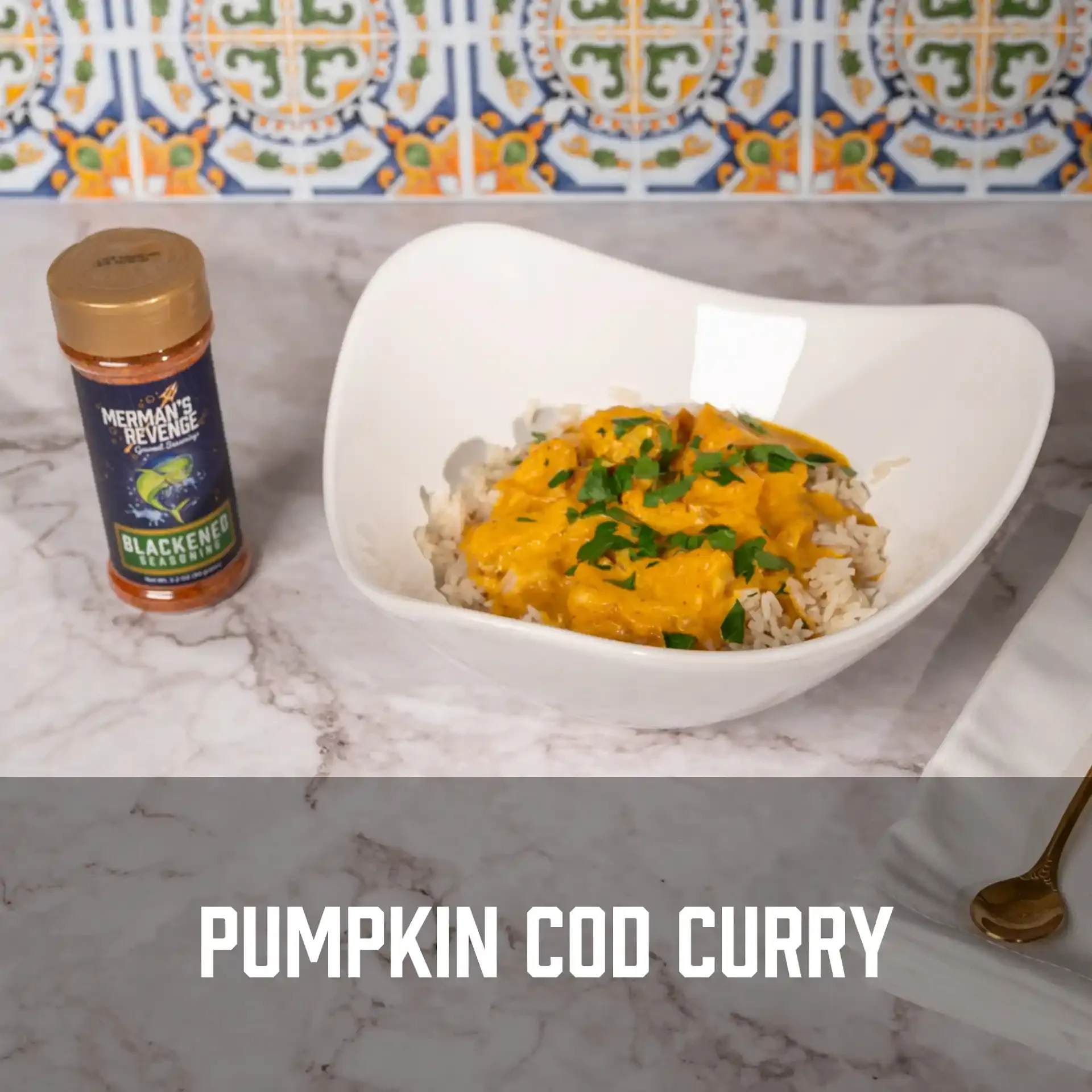 Pumpkin Cod Curry