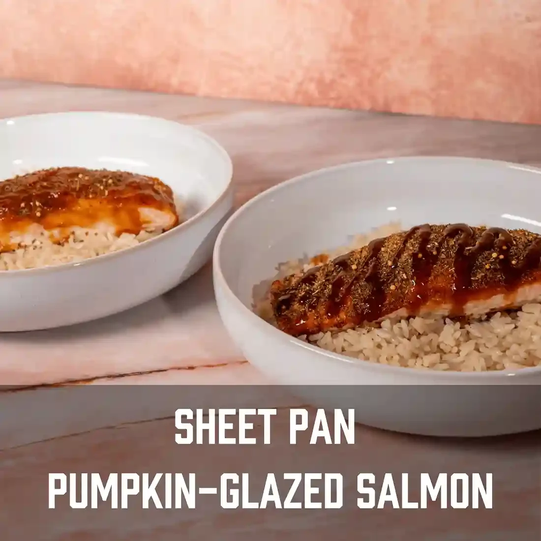 Sheet Pan Pumpkin-Glazed Salmon