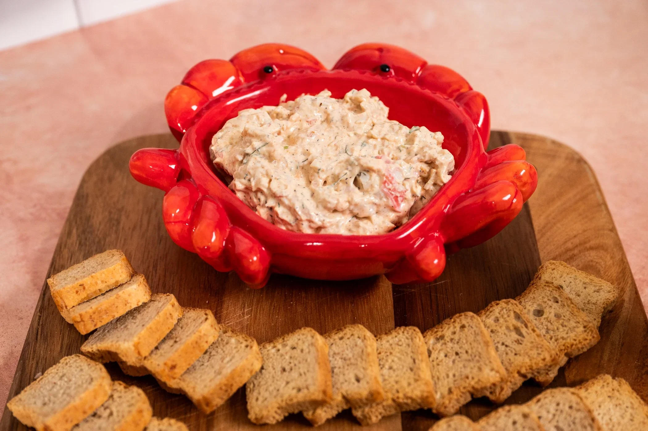 Smoked Salmon &amp; Crab Dip