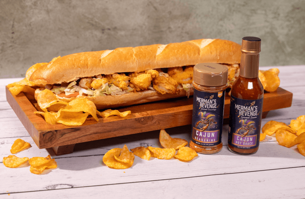 Classic Fried Shrimp Po' Boy