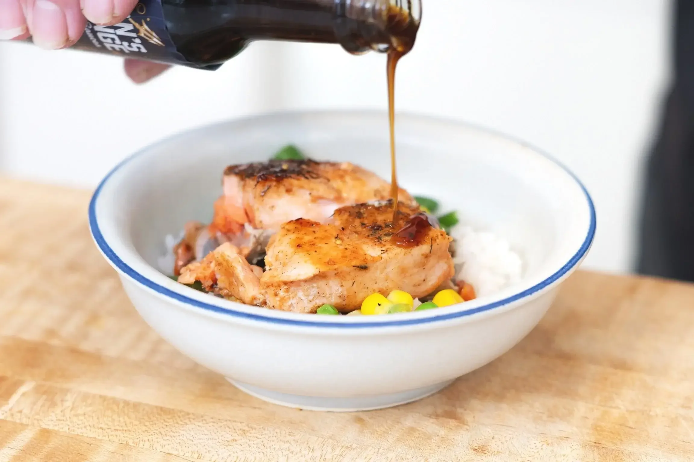 Salmon Teriyaki Bowl