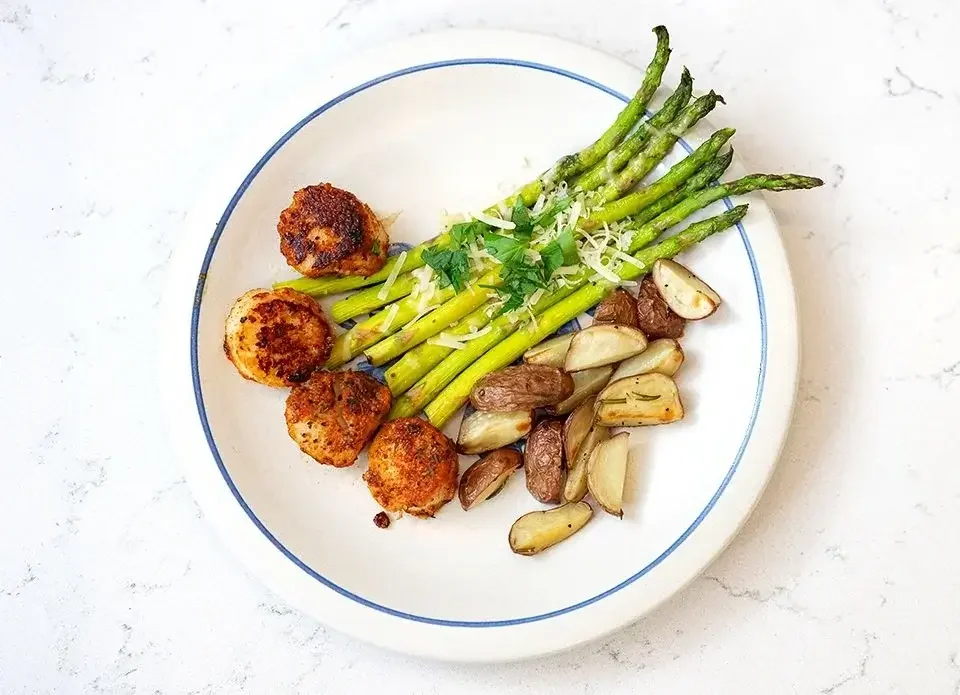 Blackened Scallops