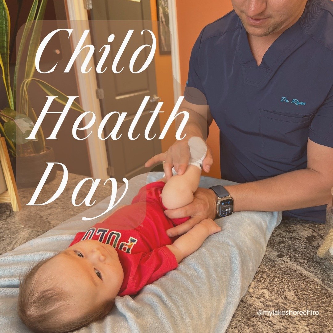 Happy Child Health Day!🧒👶

Today serves as a reminder of the importance of maintaining our children's health and well-being!

At Lakeshore Chiropractic, we believe that a strong foundation in health can benefit children from an early age. Regular c