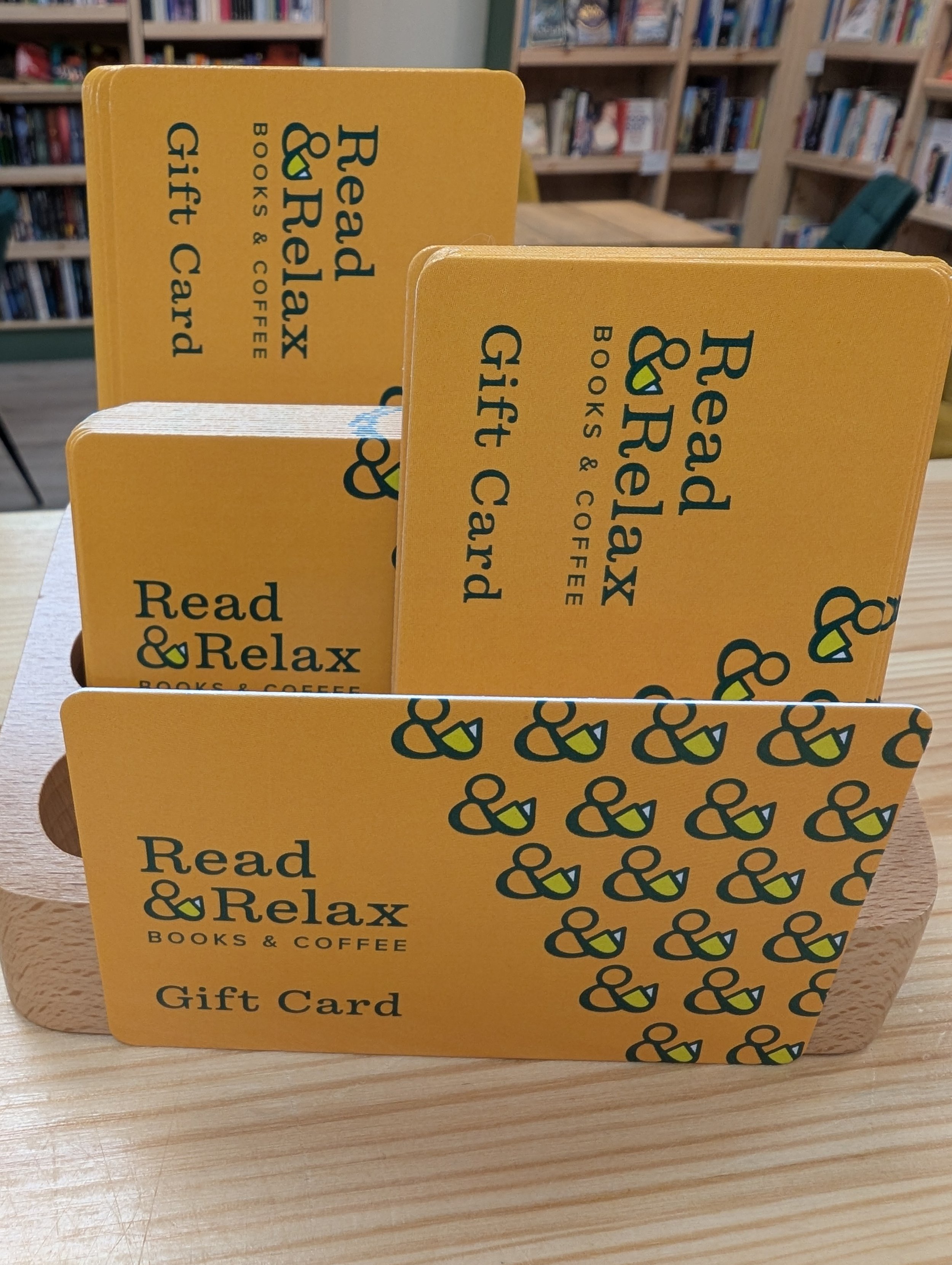 Read and Relax Gift Cards are available!