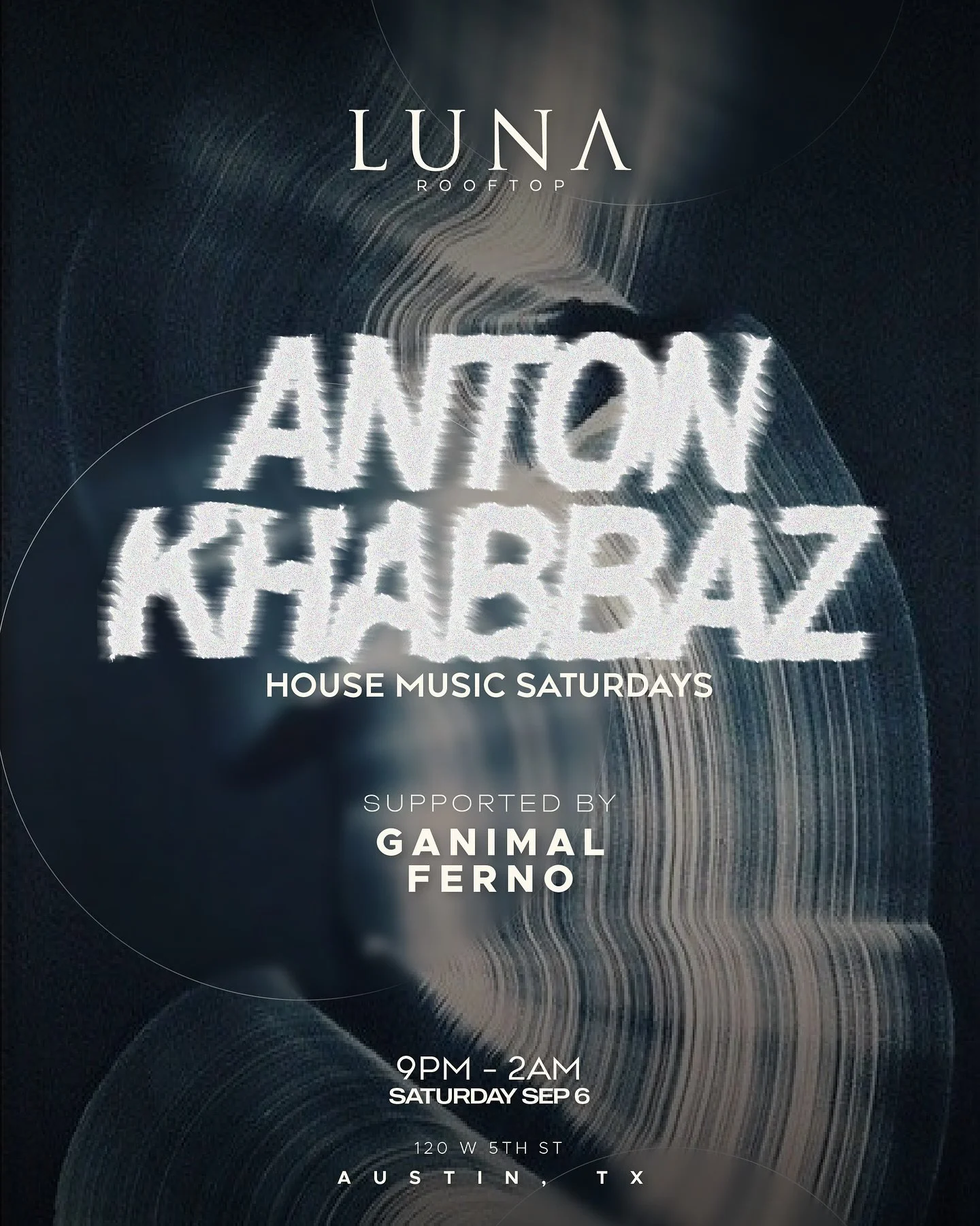 Extremely excited to announce that we will be hosting our first round of major artists at @lunarooftop.atx this Fall:

Sat. 9/6 @antonkhabbaz 

Sat. 10/18 (F1) @nicolassasson 

These are 2 incredible DJ&rsquo;s that have been touring all over the wor