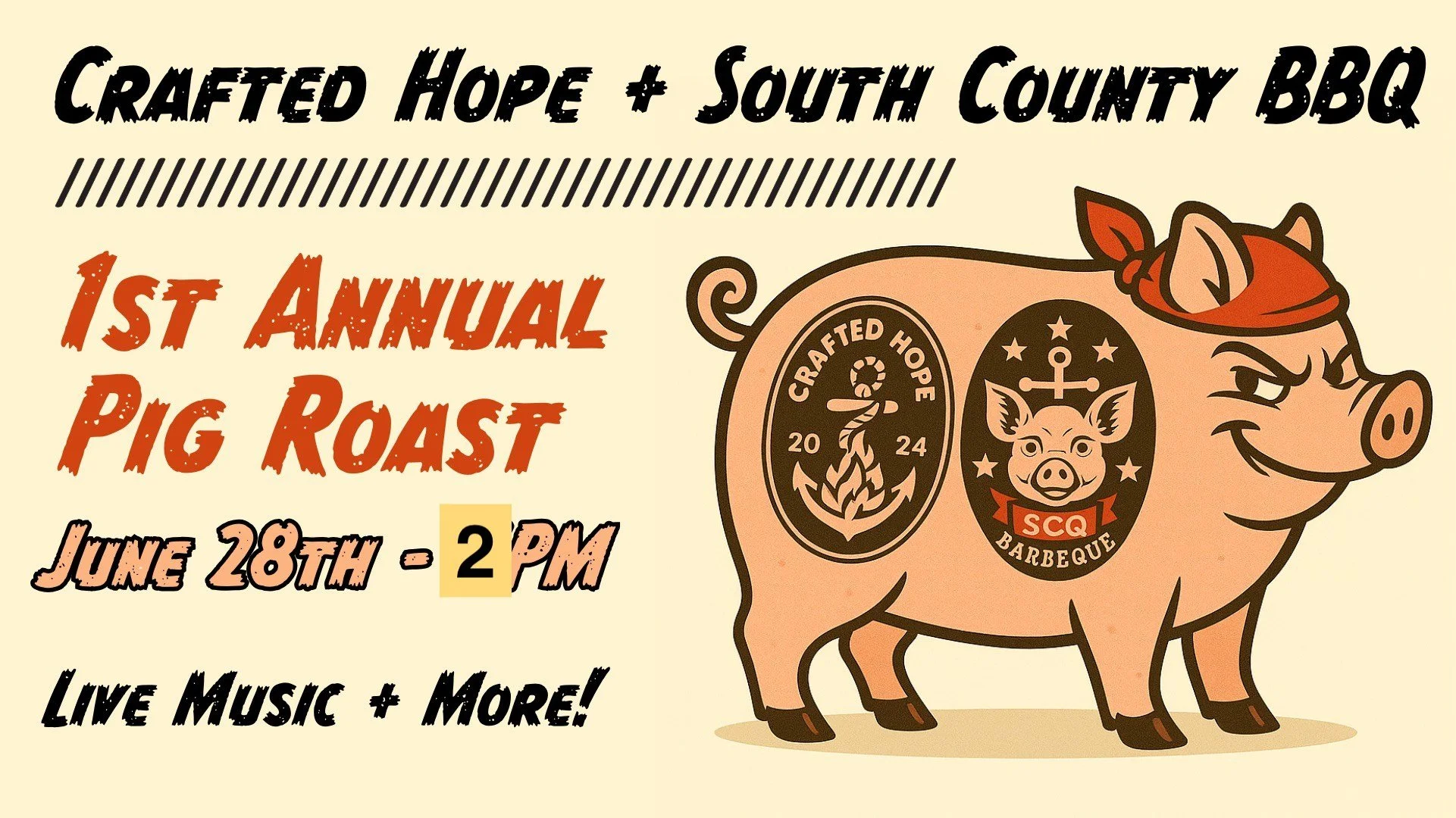 Pig Roast w/ South County BBQ