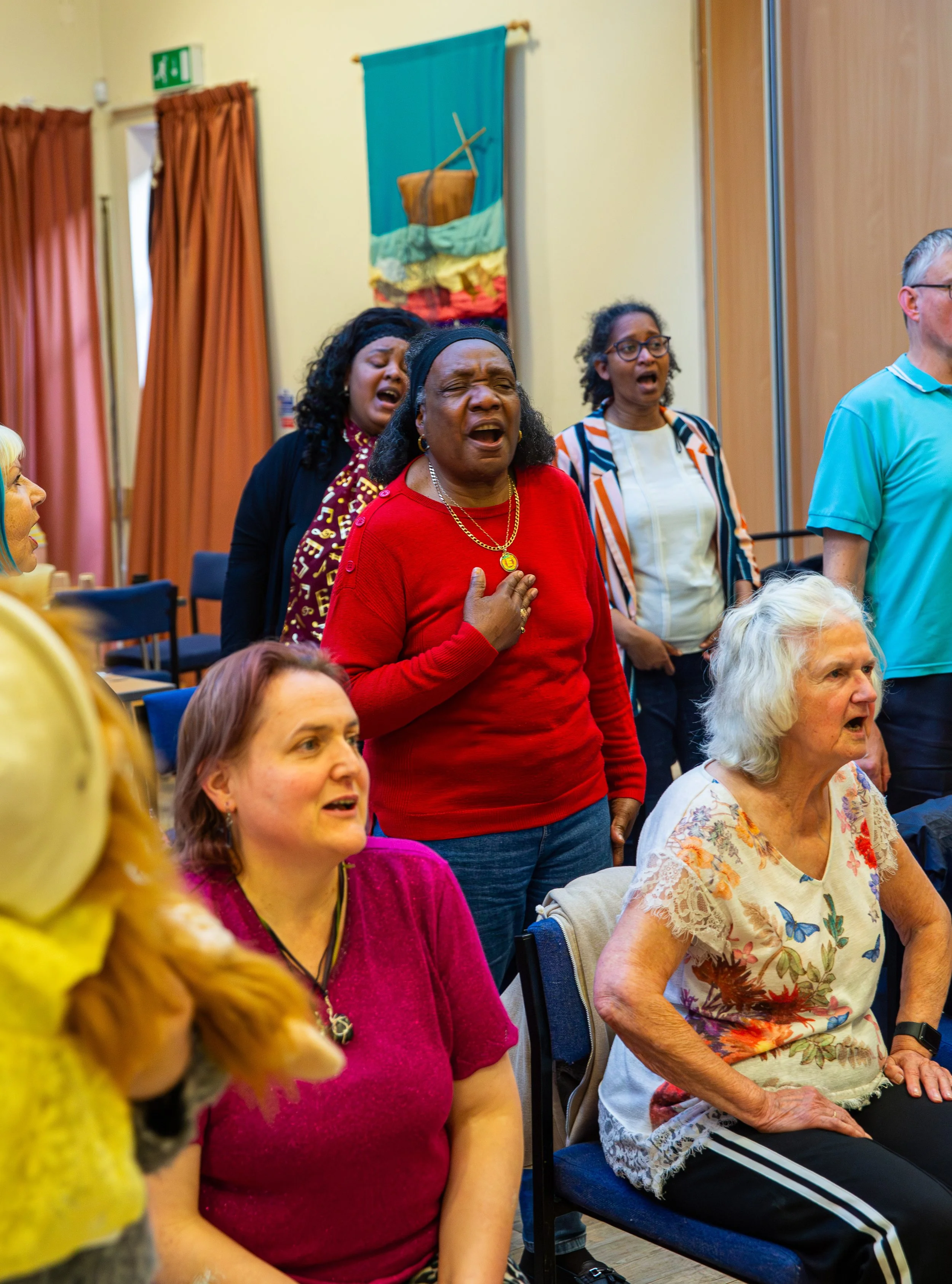 Coventry choir belting out the tunes