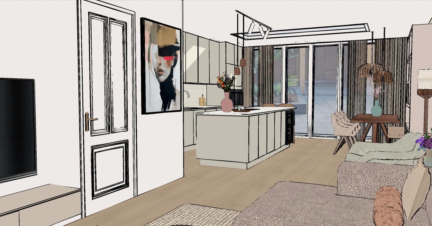 Een goed interieurontwerp gaat veel verder dan esthetiek; het vertelt het persoonlijke verhaal van de opdrachtgever. Ieder ontwerp dat ik maak is volledig afgestemd op individuele wensen, leefstijl en functionele behoeften. Door aandachtig te luister