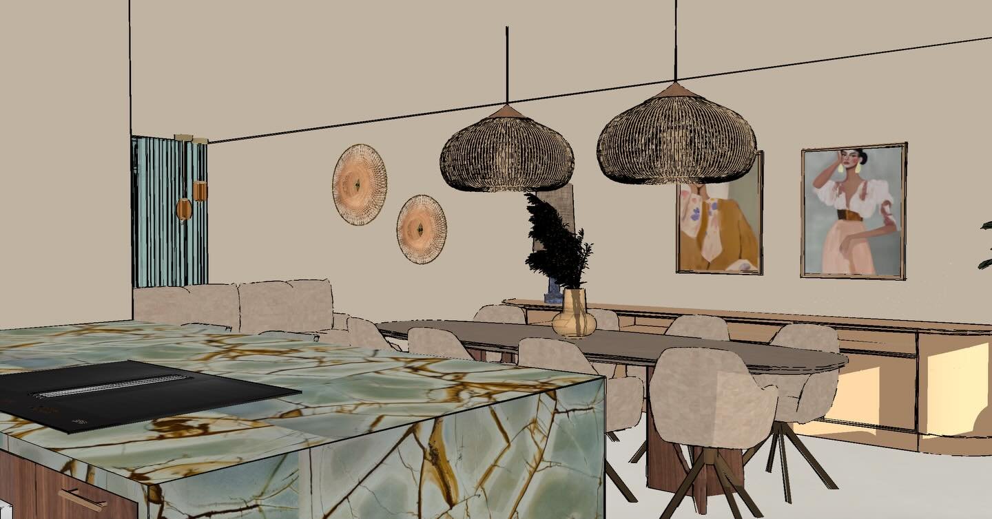 Door je plafond in dezelfde kleur te schilderen als je muren ontstaat er rust en eenheid in je interieur. Het oog wordt minder afgeleid, waardoor andere elementen zoals meubels, verlichting of kunst juist meer kunnen opvallen. Een eenvoudige kleurkeu