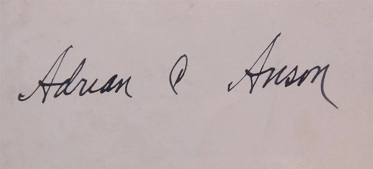 Anson, Cap - HoF Class of 1939